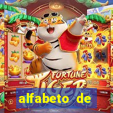 alfabeto de caligrafia bonita